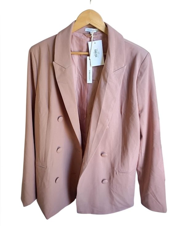 Crescent Jackets & Blazers - NWT Crescent Pink Arden Blazer Size Large